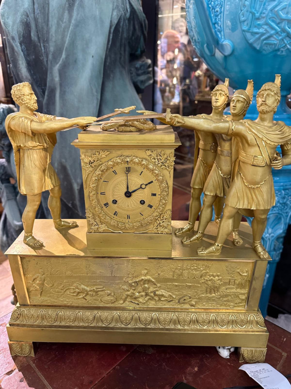 Pendule « Le serment des Horaces »